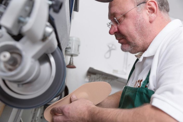Fits Orthopädie Einlagenversorgung Herstellung Einlagenseite