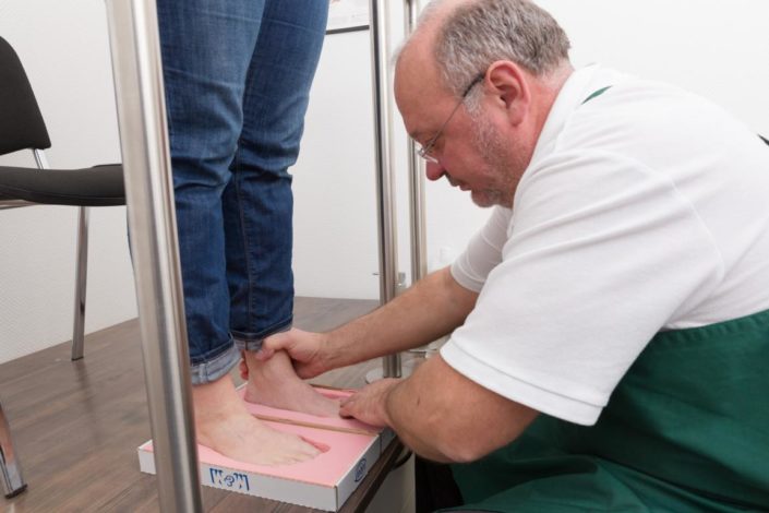 Fits Orthopädie Diabetesversorgung Abdruck